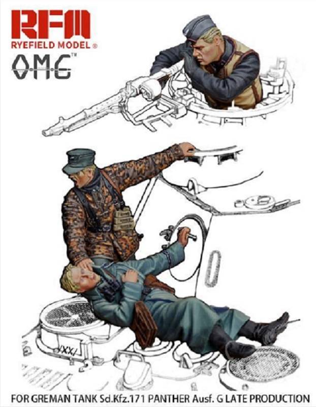 'Injured' for Panther G Late (3 figure set)