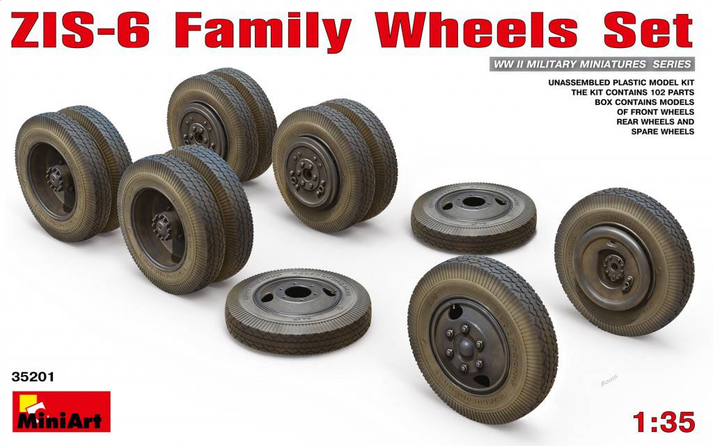 ZIS-6 Family WHEELS SET