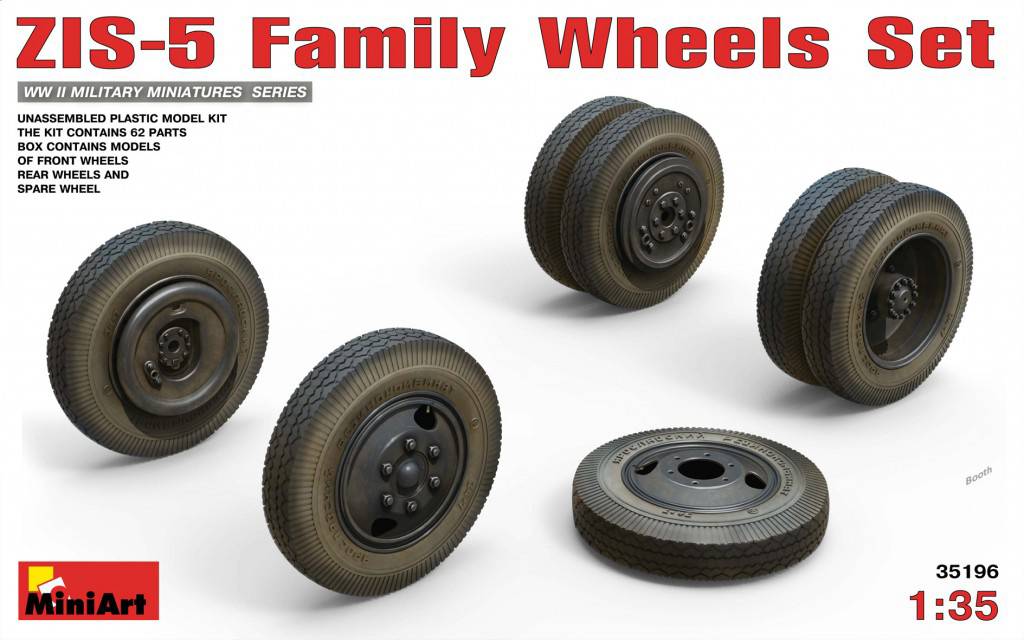 ZIS-5 Family WHEELS SET