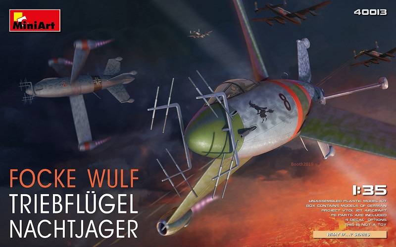 FOCKE WULF TRIEBFLUGEL NACHTJAGER