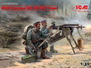WWI German MG08 MG Team