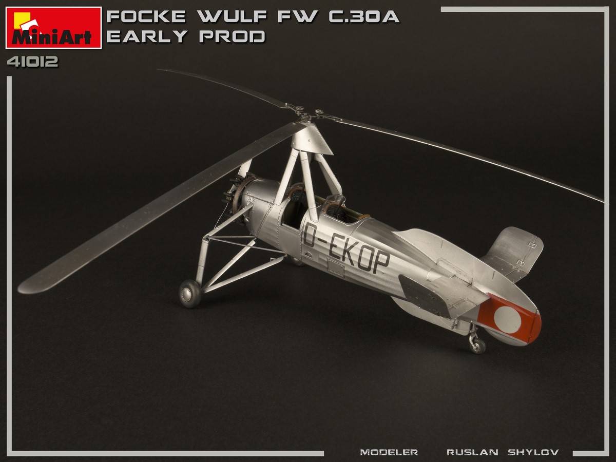 FOCKE-WULF FW C.30A HEUSCHRECKE. EARLY PROD – Image 3