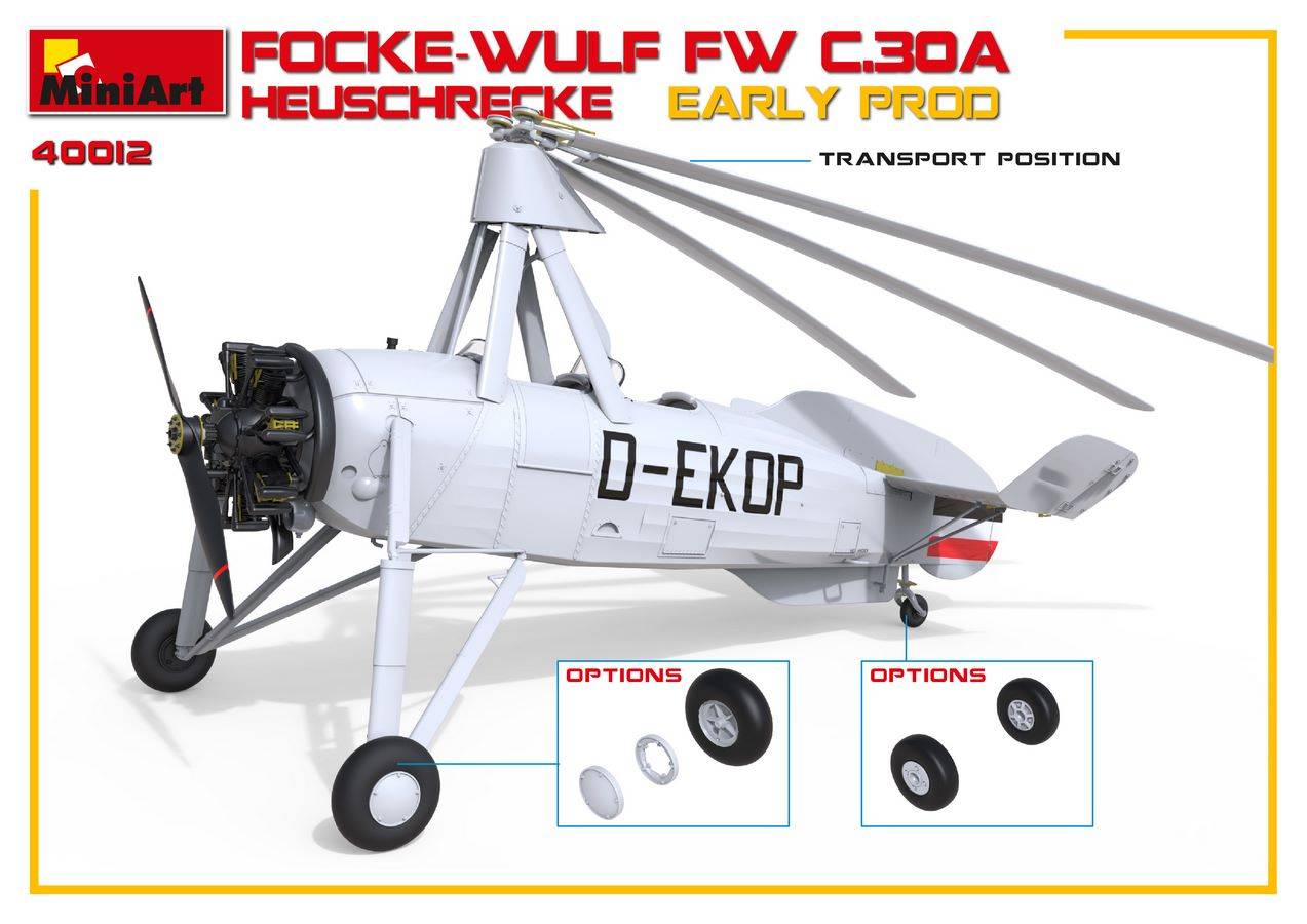 FOCKE-WULF FW C.30A HEUSCHRECKE. EARLY PROD – Image 16