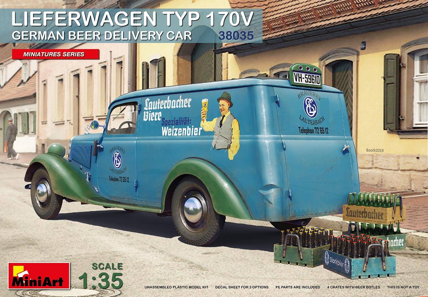 LIEFERWAGEN TYP 170V GERMAN BEER DELIVERY CAR