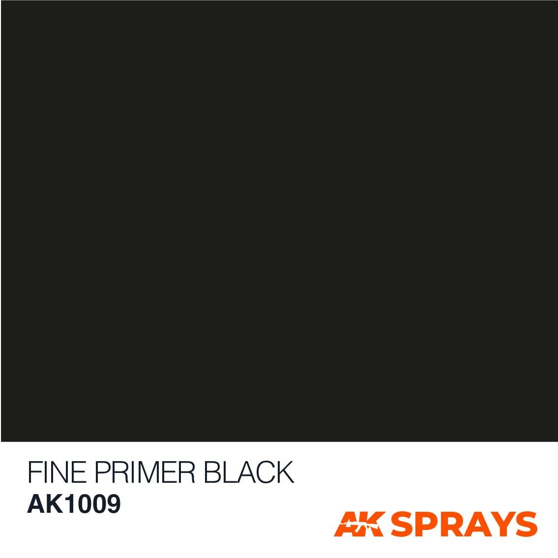 FINE PRIMER BLACK SPRAY – Image 2