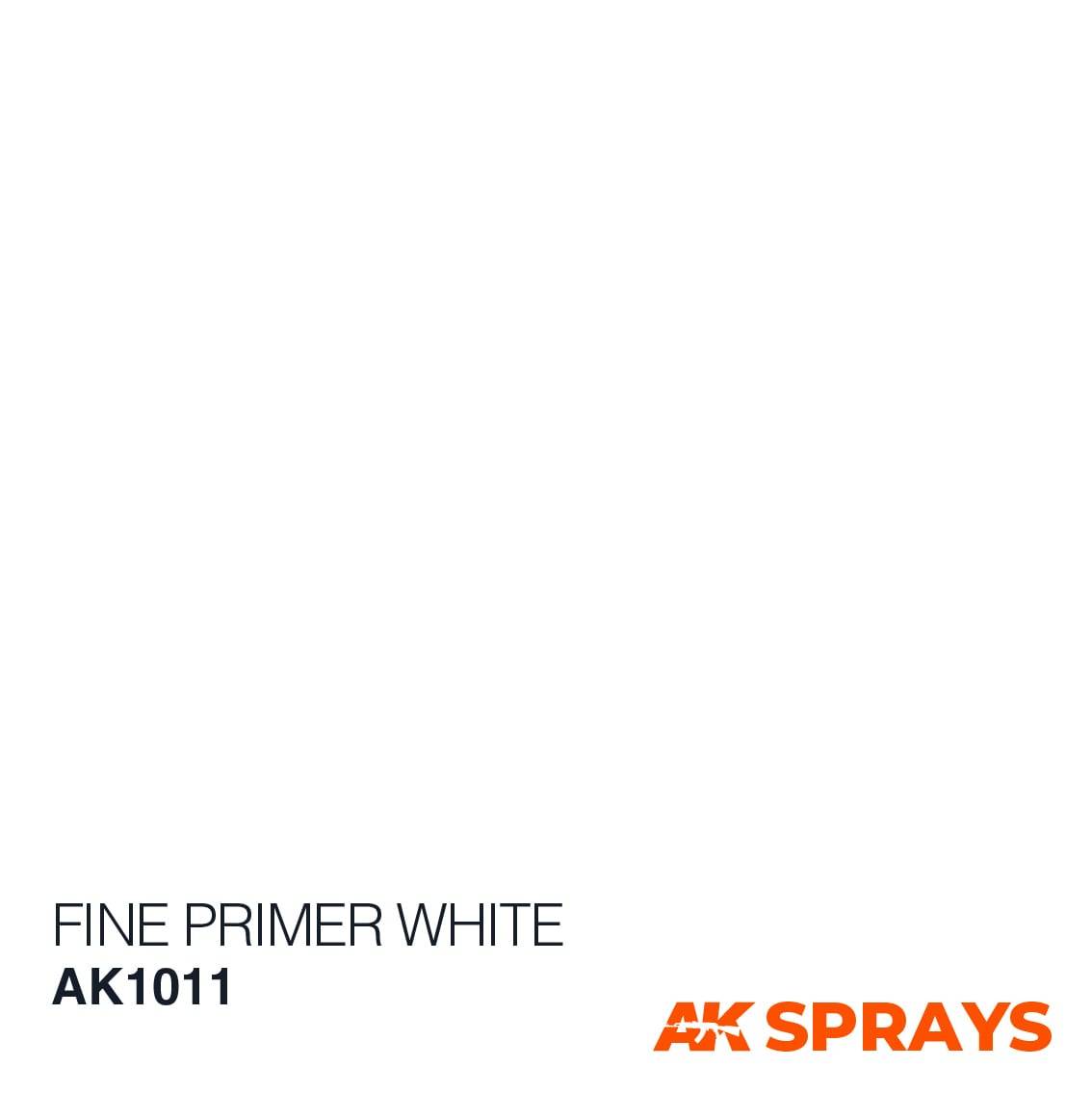 FINE PRIMER WHITE SPRAY – Image 2