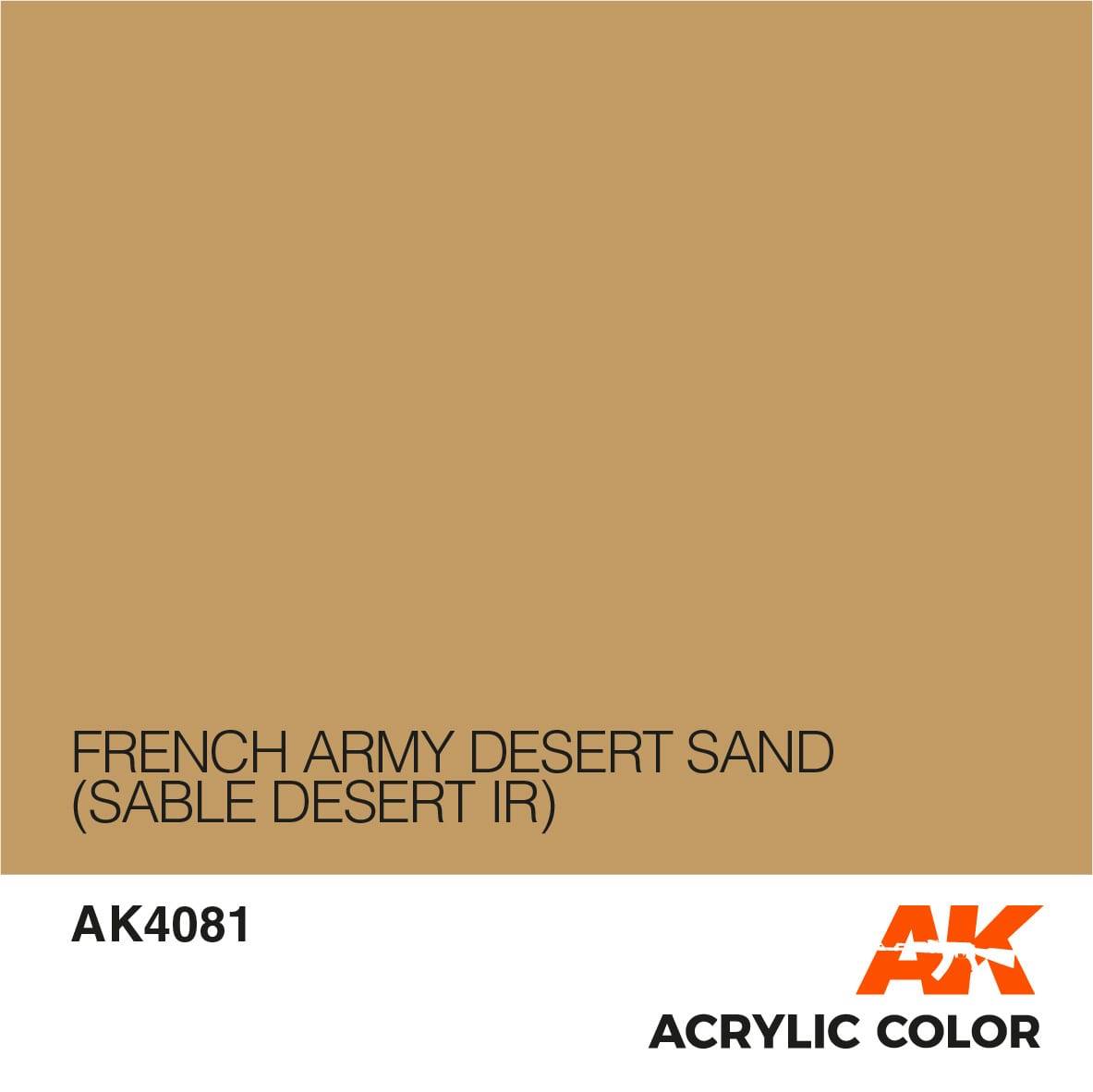 FRENCH ARMY DESERT SAND (SABLE DÉSERT IR) – Image 2