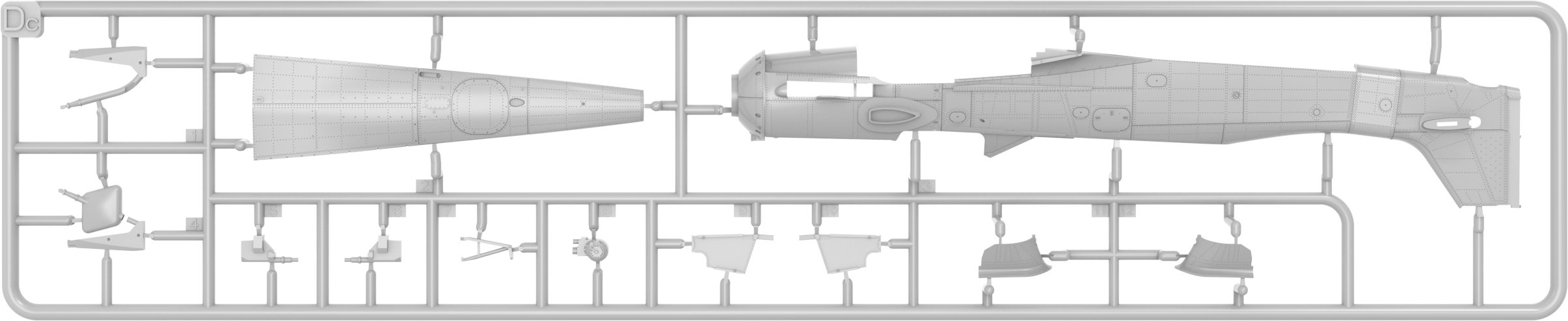 FOCKE-WULF FW 190D-9 EARLY PROD ADVANCED KIT – Image 2