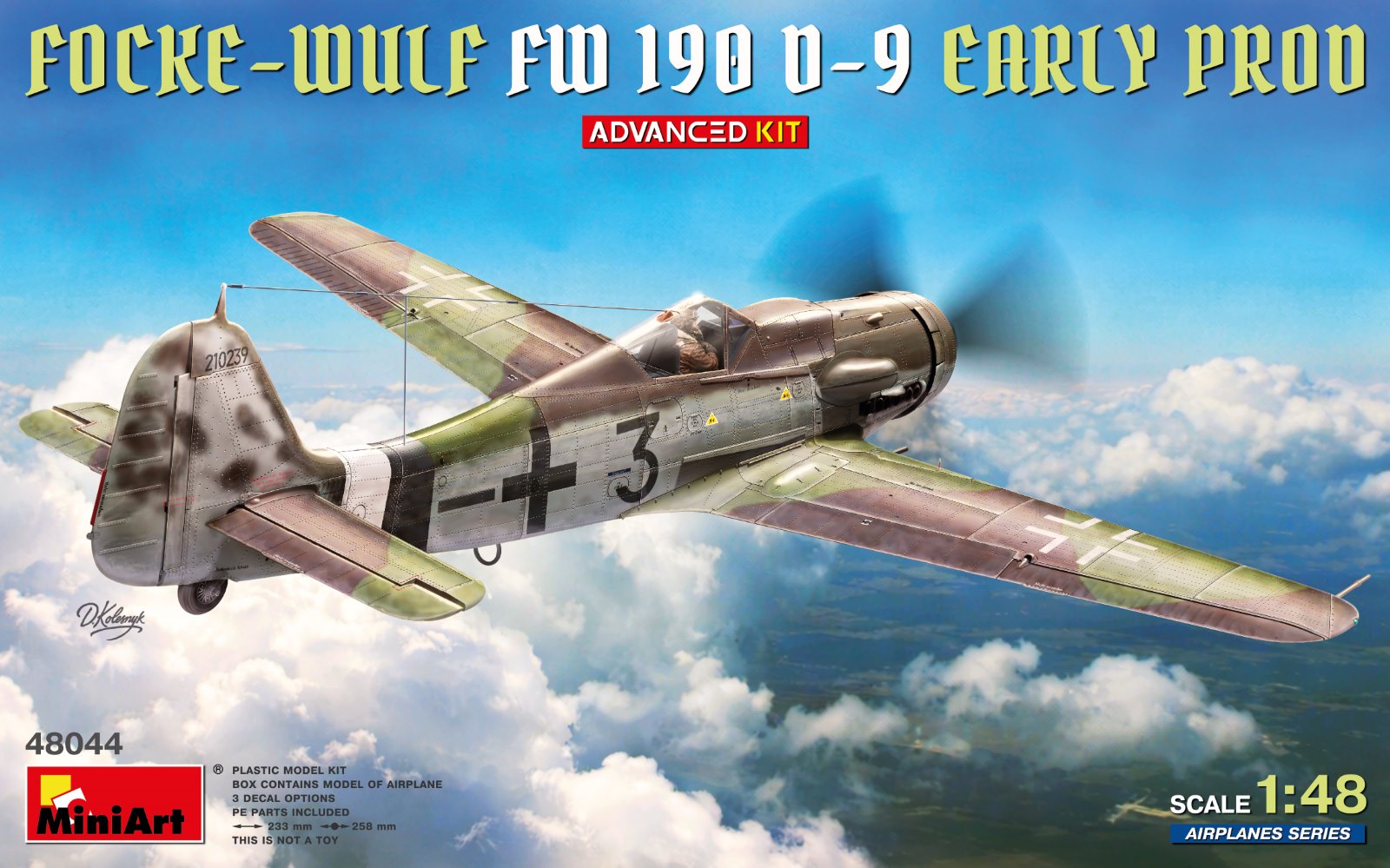 FOCKE-WULF FW 190D-9 EARLY PROD ADVANCED KIT