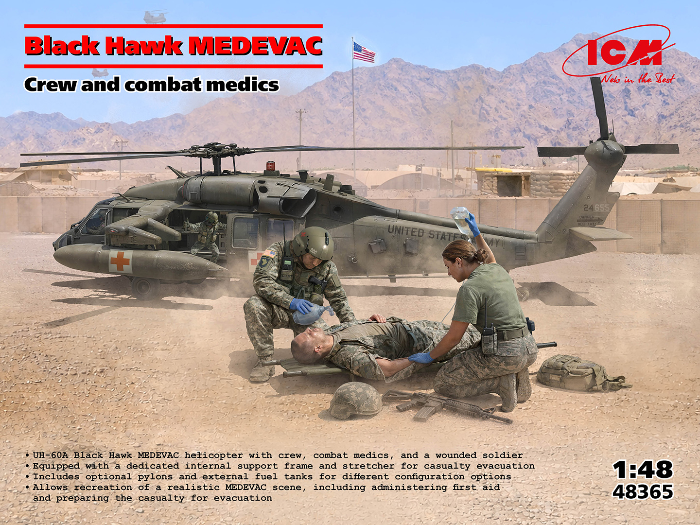 Black Hawk MEDEVAC Crew and combat medics