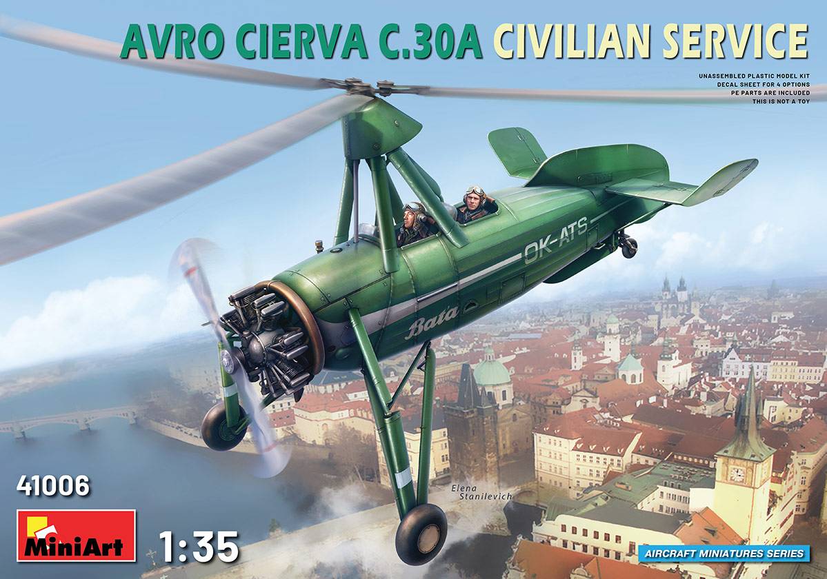 AVRO CIERVA C.30A CIVILIAN SERVICE