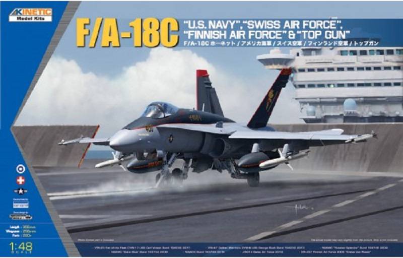 F/A-18C US Navy Swiss AirForce Finnish A AirForce Topgun