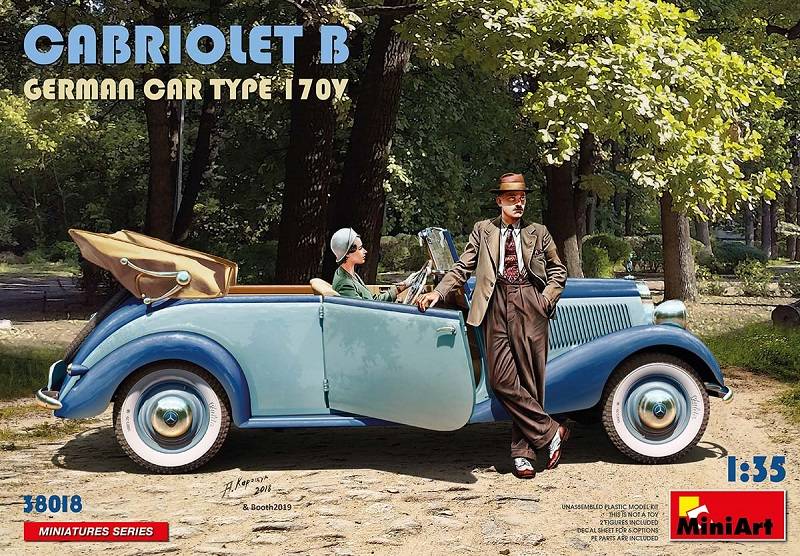 CABRIOLET B GERMAN CAR TYPE 170V