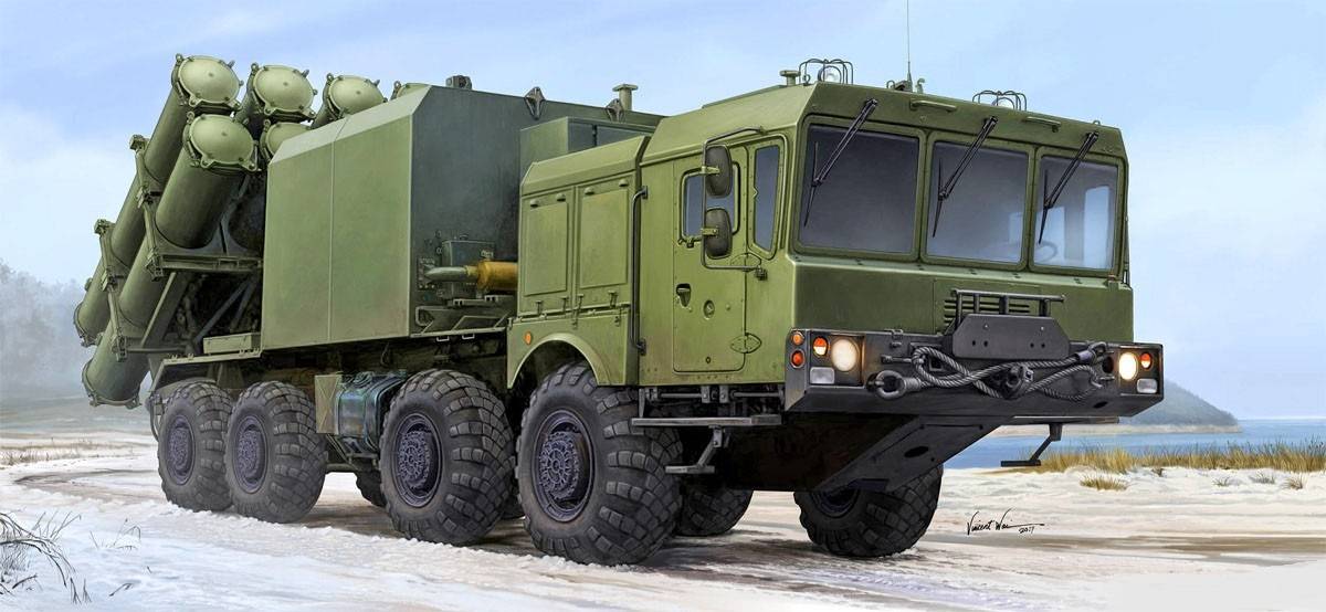 Russian 3S60 launcher of 3K60 BAL/BAL-Elex Coastal Missile Complex – Image 3