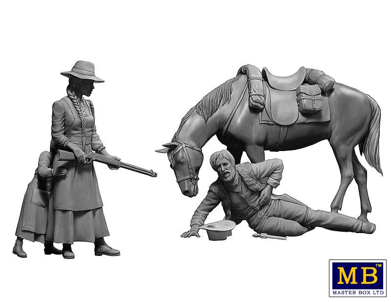 Outlaw. Gunslinger series. Kit No. 2. Marshal Tom Tucker, Molly and Rebecca Hanson – Image 3