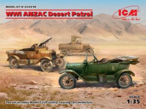 WWI ANZAC Desert Patrol (Model T LCP, Utility, Touring)