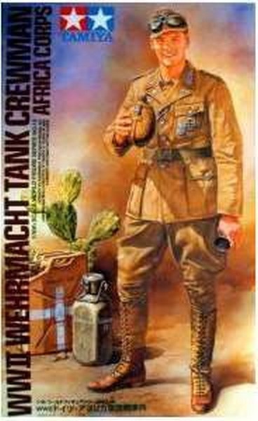 WWII Wehrmacht Tank Crew Africa Korps