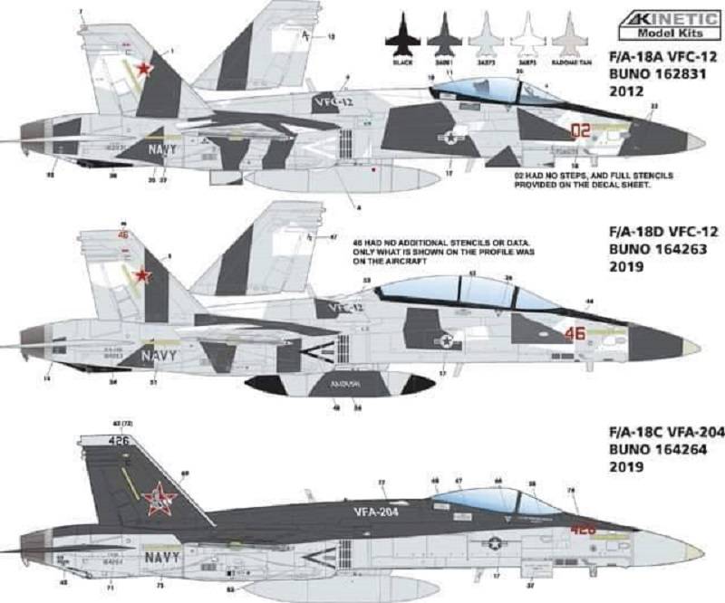 F/A-18A/C/D Aggressor VFC-12 & VFA-204 – Image 3