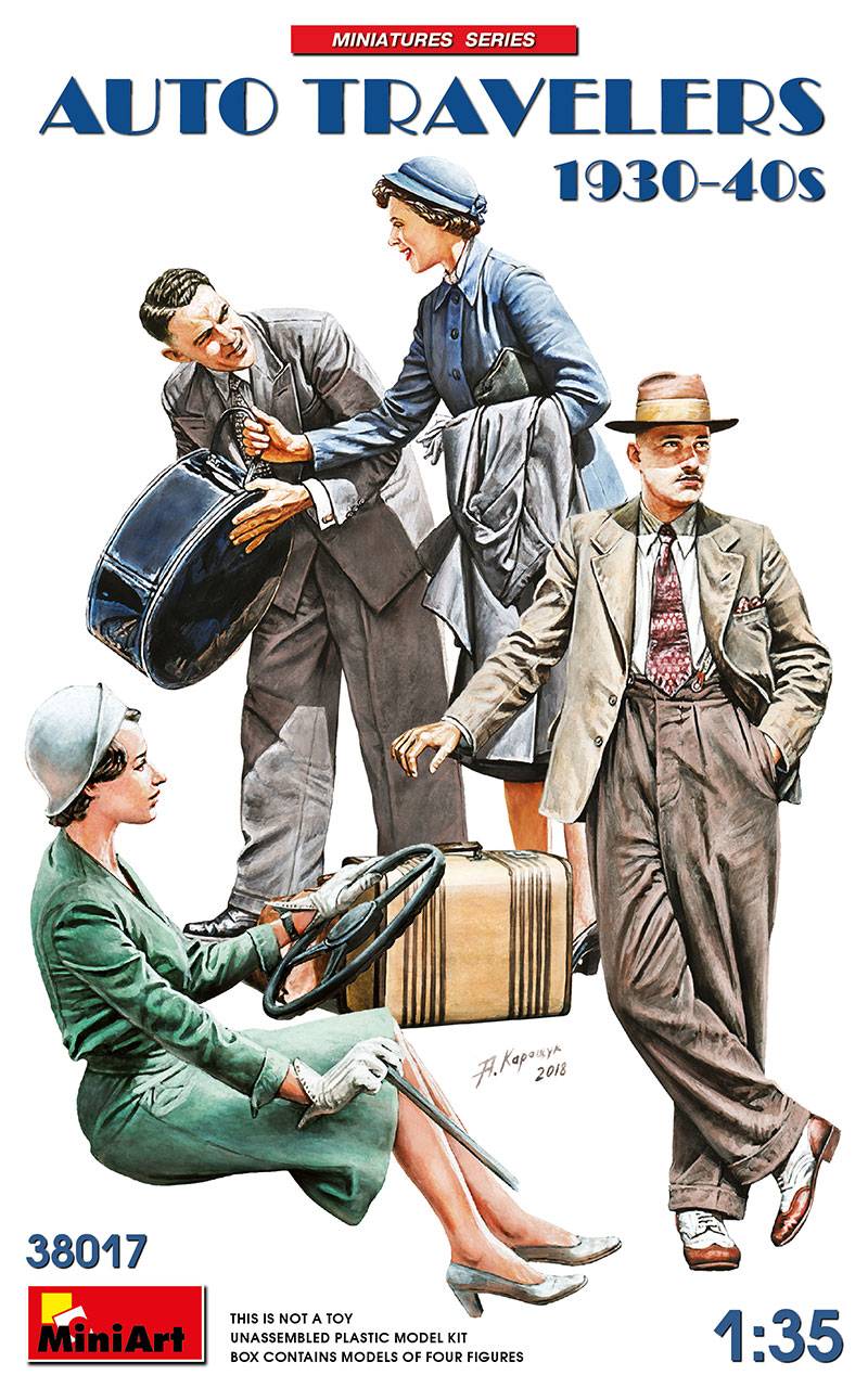 AUTO TRAVELERS 1930-40S