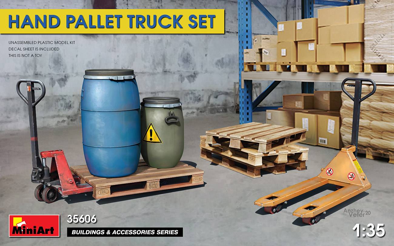 HAND PALLET TRUCK SET