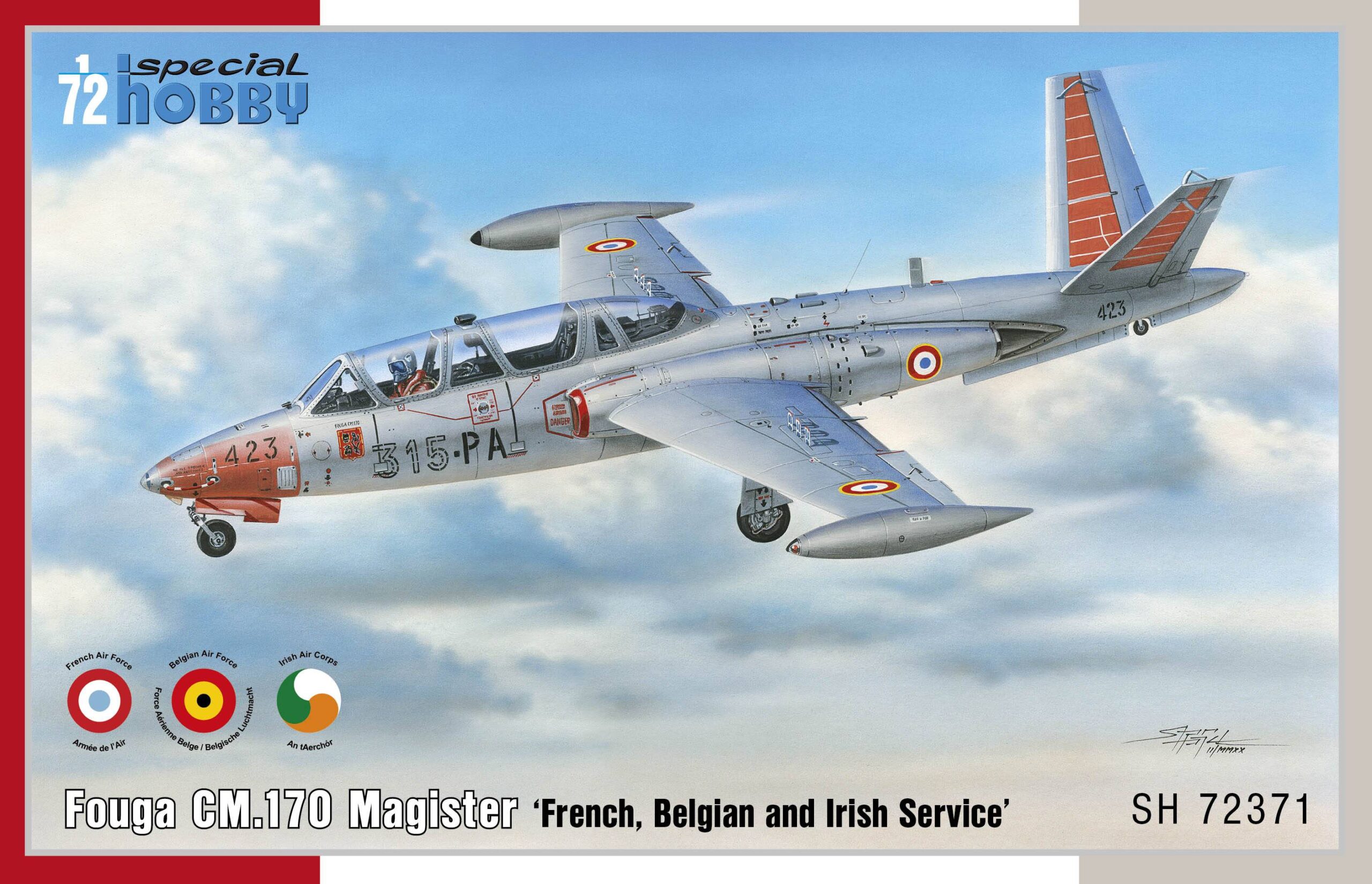 Fouga CM.170 Magister French, Belgian and Irish Service