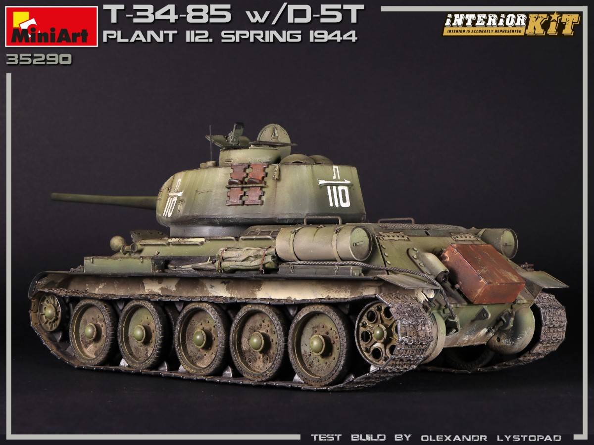 T-34/85 w/D-5T. PLANT 112. SPRING 1944. INTERIOR KIT – Image 5