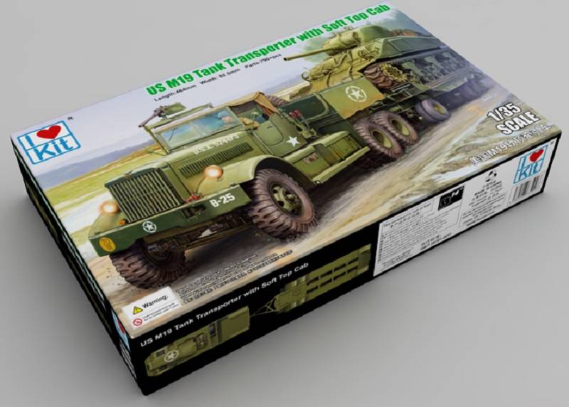 U.S. M19 Tank Transporter Soft Top Cab