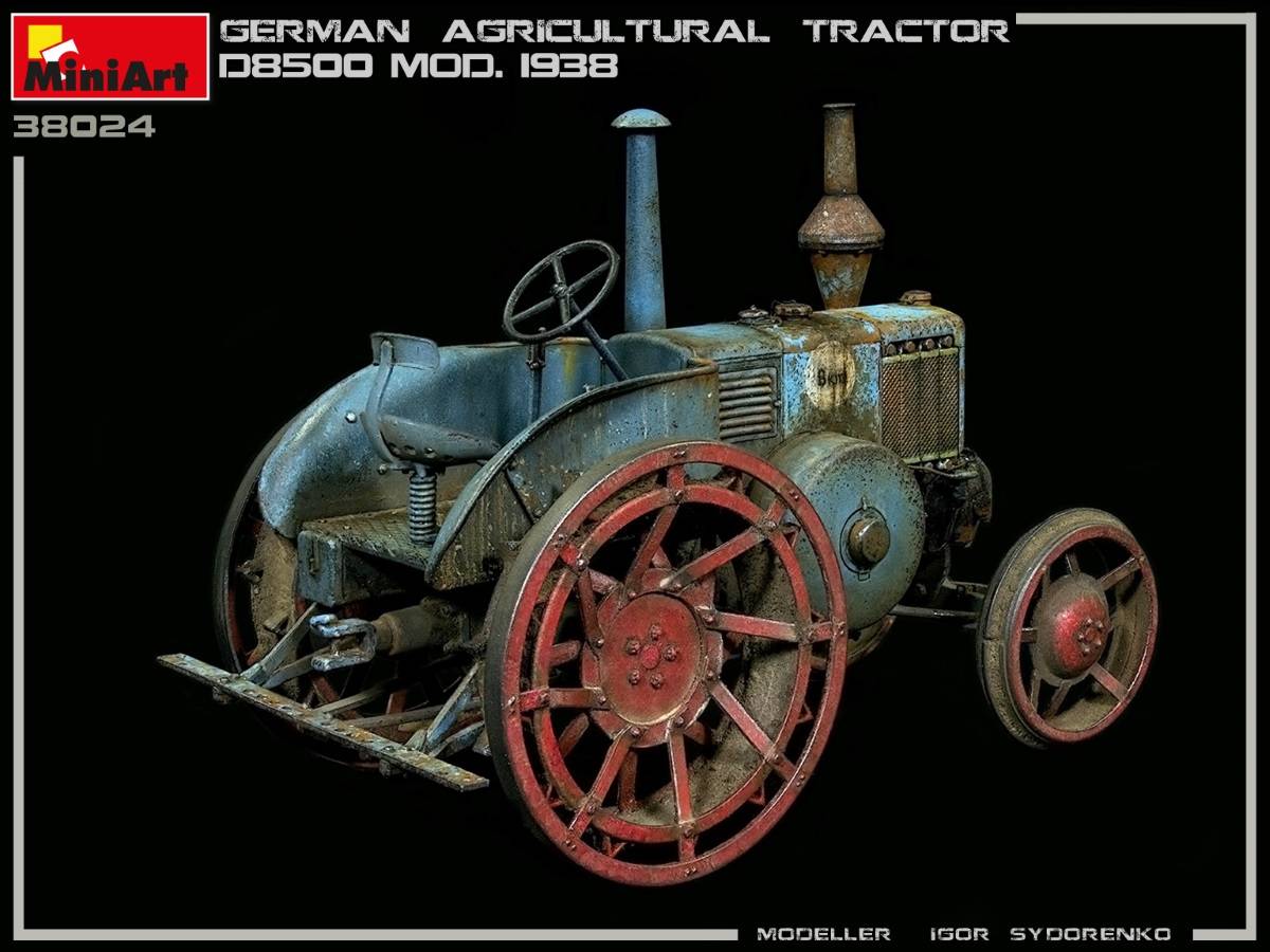 GERMAN AGRICULTURAL TRACTOR D8500 MOD. 1938 – Image 2