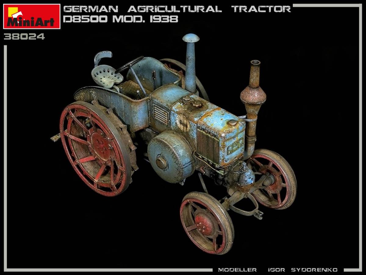 GERMAN AGRICULTURAL TRACTOR D8500 MOD. 1938 – Image 5