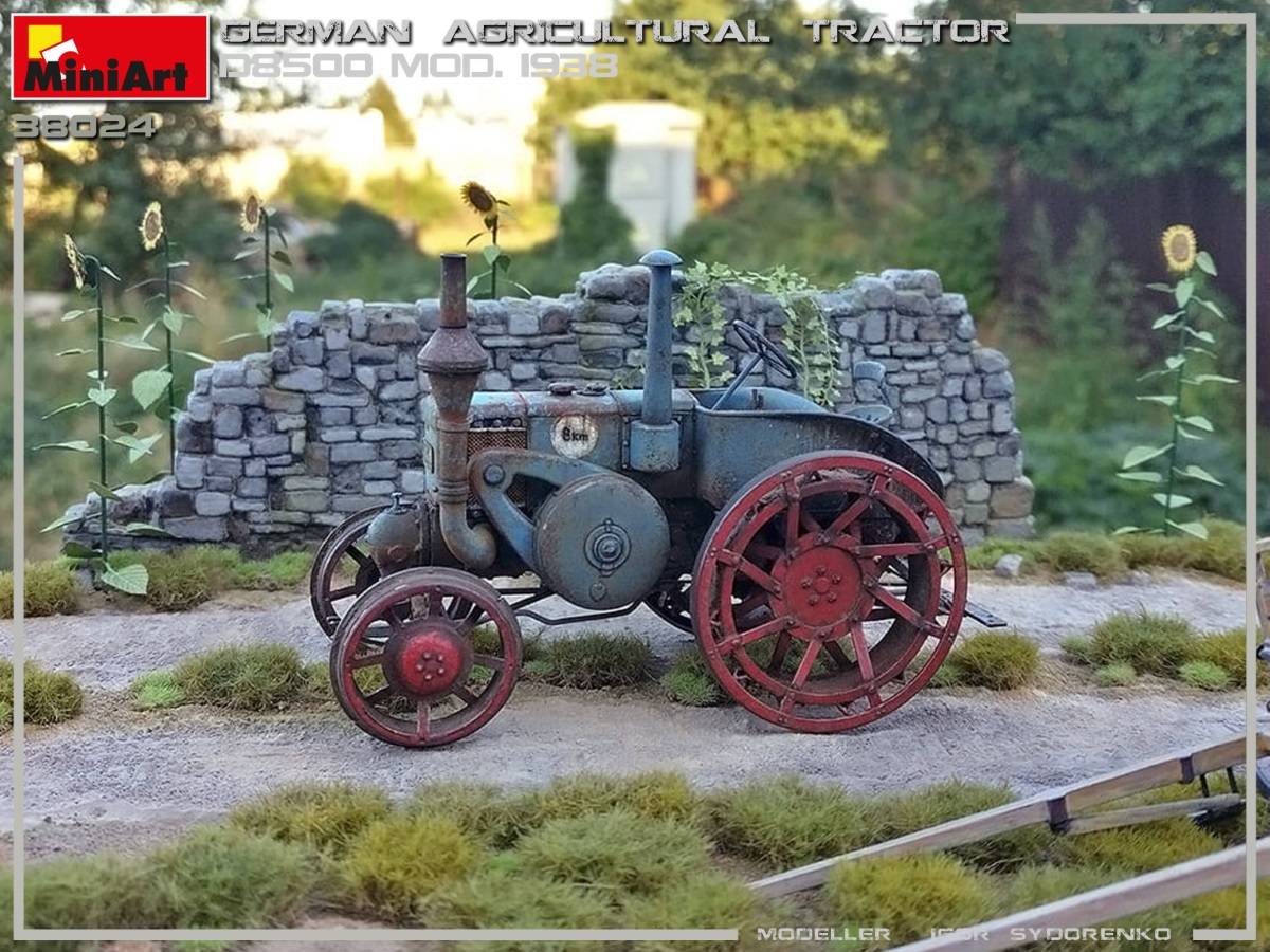 GERMAN AGRICULTURAL TRACTOR D8500 MOD. 1938 – Image 6