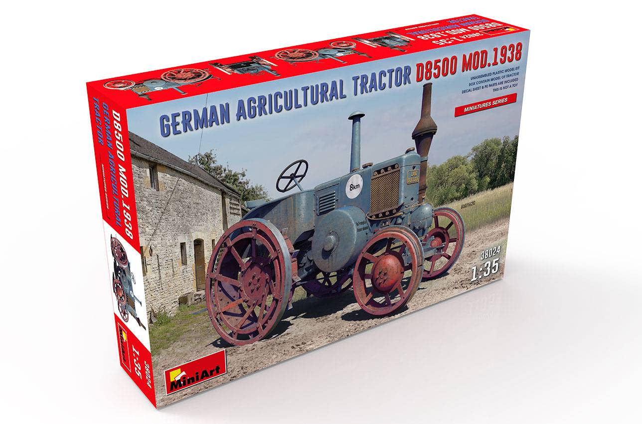 GERMAN AGRICULTURAL TRACTOR D8500 MOD. 1938 – Image 7
