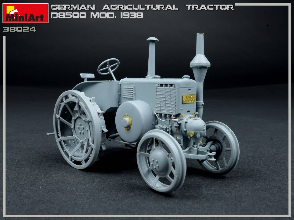 GERMAN AGRICULTURAL TRACTOR D8500 MOD. 1938 – Image 9