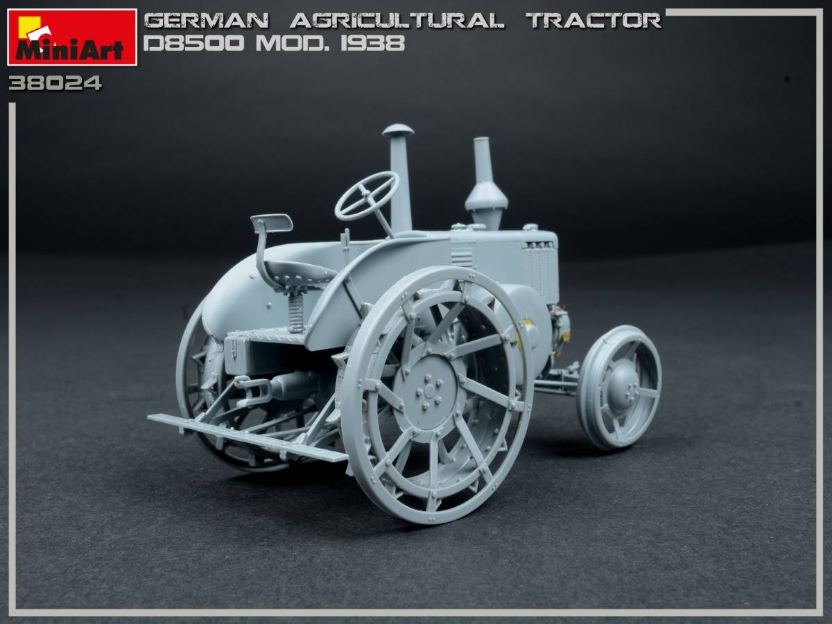 GERMAN AGRICULTURAL TRACTOR D8500 MOD. 1938 – Image 10