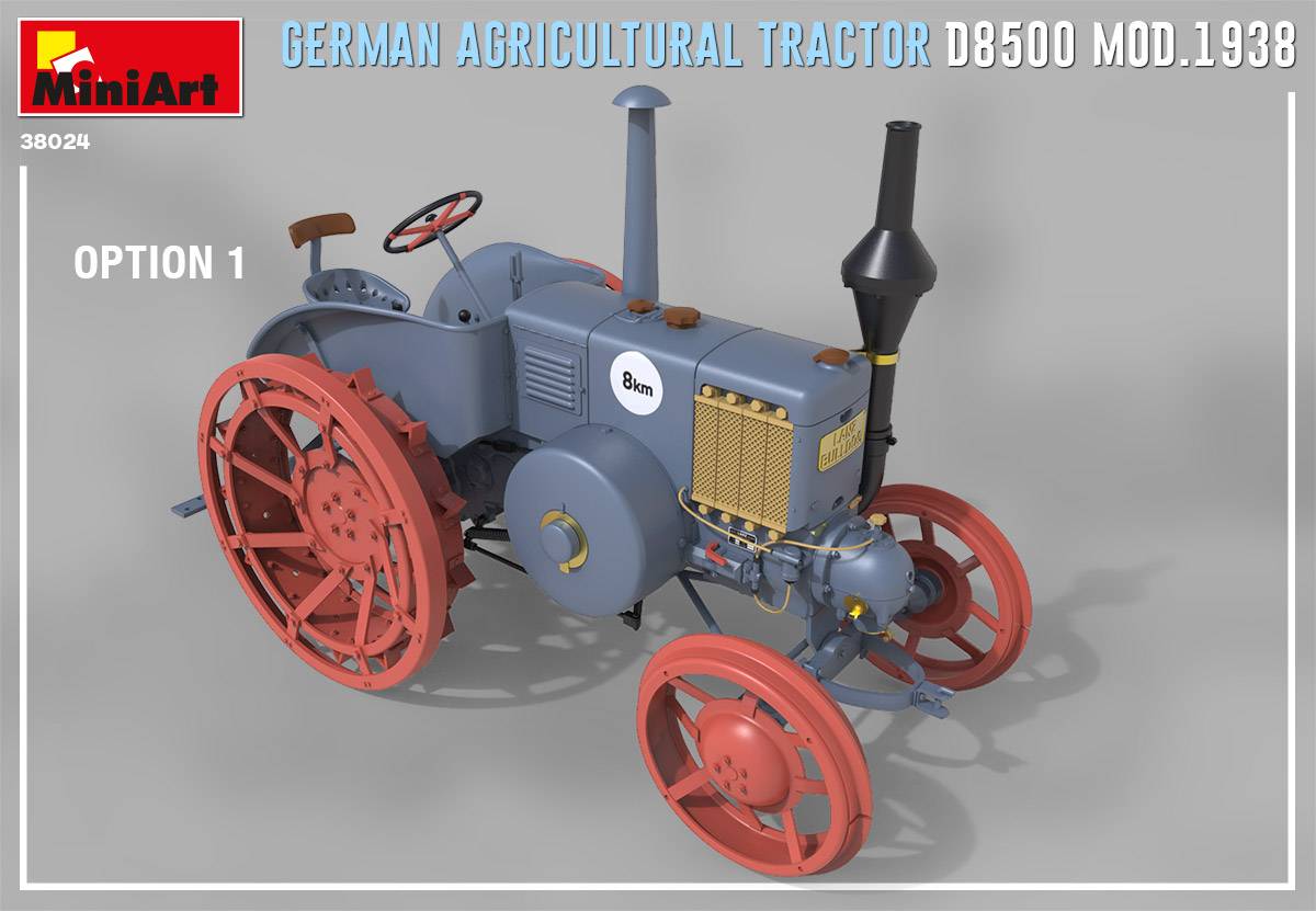 GERMAN AGRICULTURAL TRACTOR D8500 MOD. 1938 – Image 11