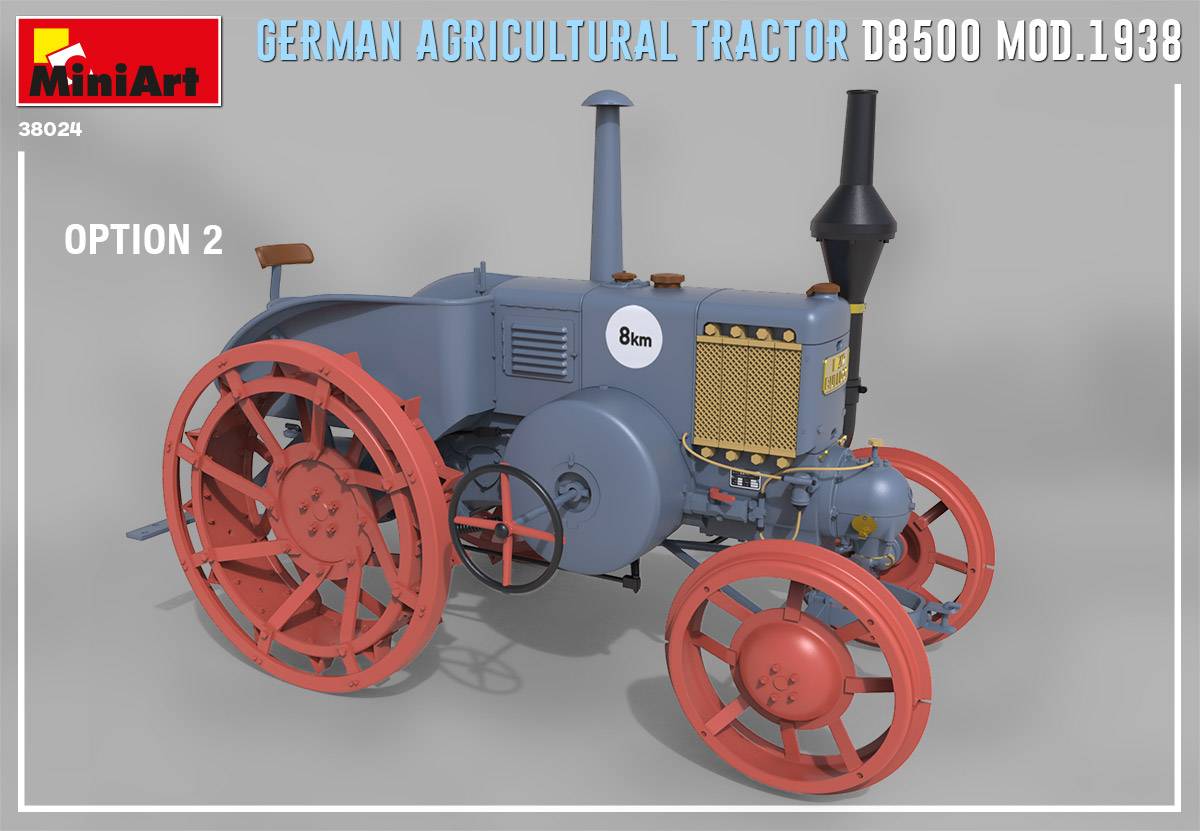 GERMAN AGRICULTURAL TRACTOR D8500 MOD. 1938 – Image 12