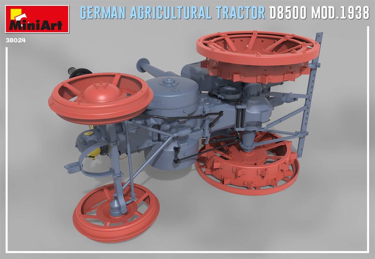 GERMAN AGRICULTURAL TRACTOR D8500 MOD. 1938 – Image 15