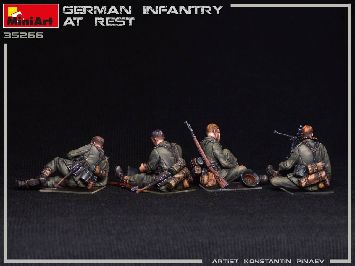 L'INFANTERIE ALLEMANDE AU REPOS – Image 3