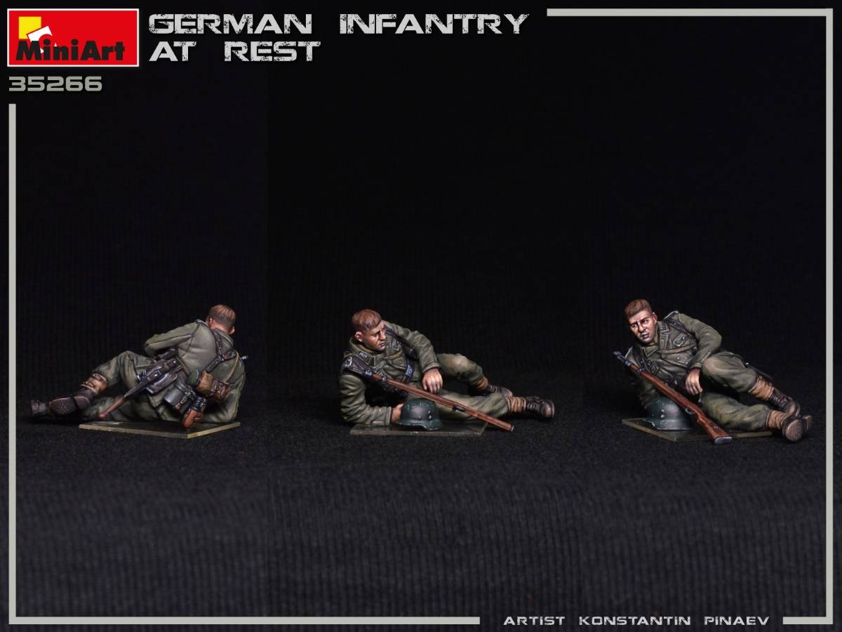 L'INFANTERIE ALLEMANDE AU REPOS – Image 4
