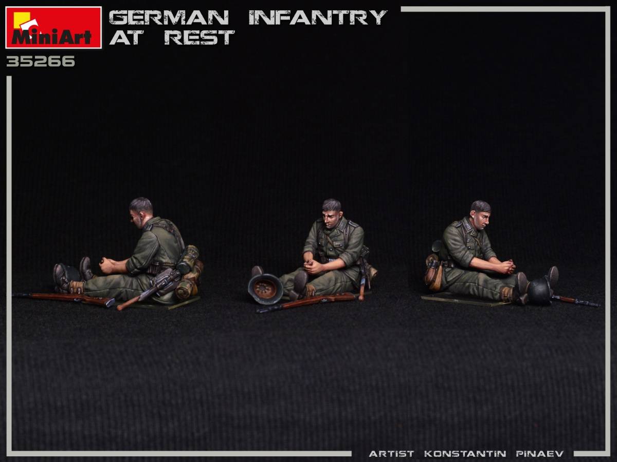 L'INFANTERIE ALLEMANDE AU REPOS – Image 5