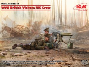 WWI British Vickers MG Crew