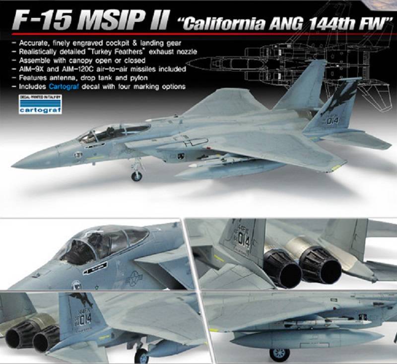 F-15C MSIP II "California ANG 144th FW" Special Edition – Image 2
