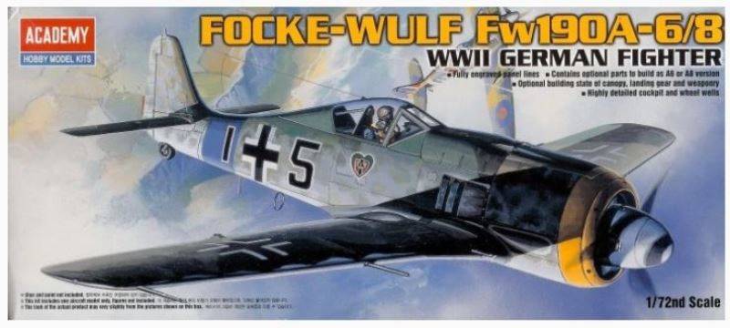 Focke-Wulf Fw190A-6/8 WWII German Fighter