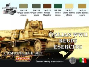 Peintures ITALIAN WWII REGIO ESERCIT- 6x 22ml acrylic colours