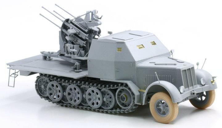Sd.Kfz.7/1 2cm Flakvierling 38 w/Armor Cab (2 en 1) – Image 4