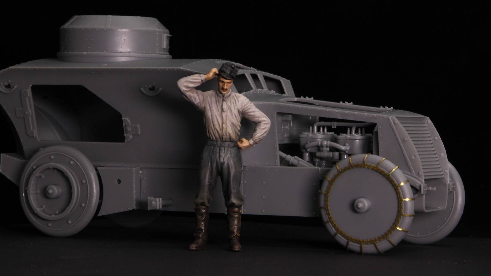 Austro-Hungarian Armoured Car Mechanic – Image 2