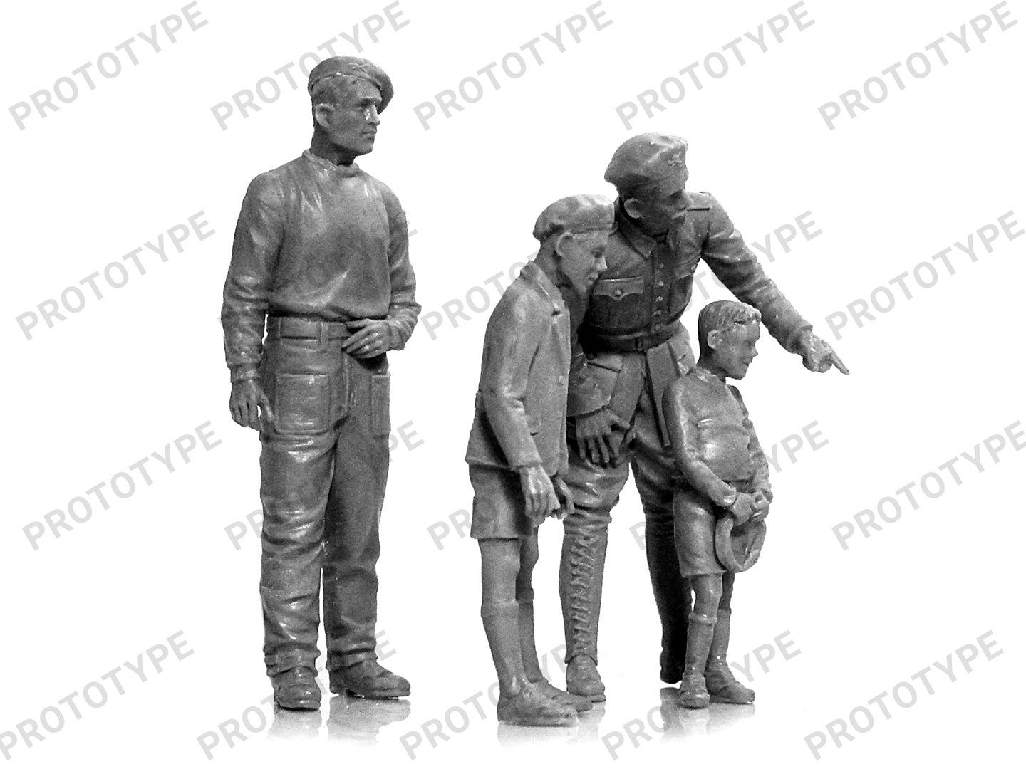 WWII French Tank Crew – Image 3
