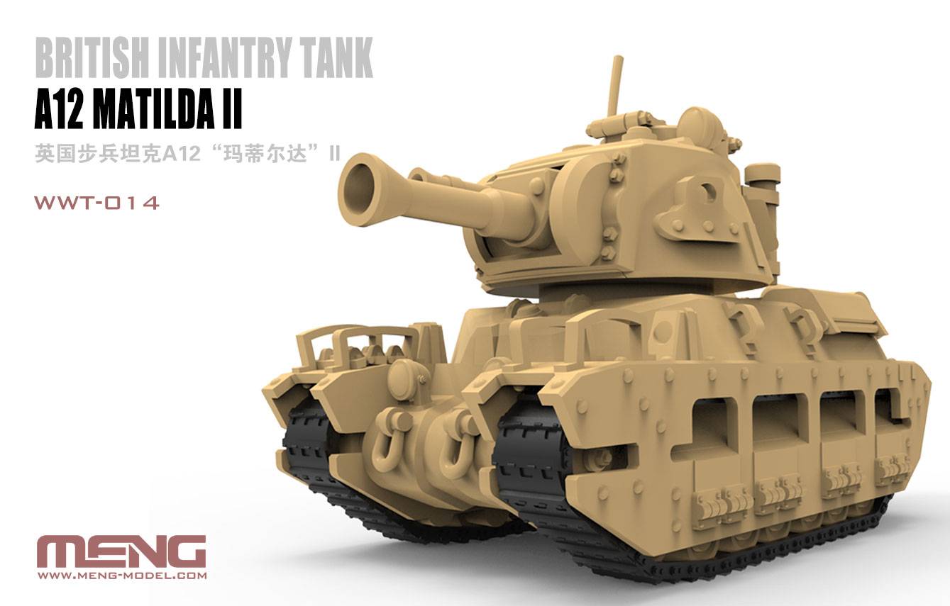 World War Toons British Infantry Tank A12 Matilda II – Image 2