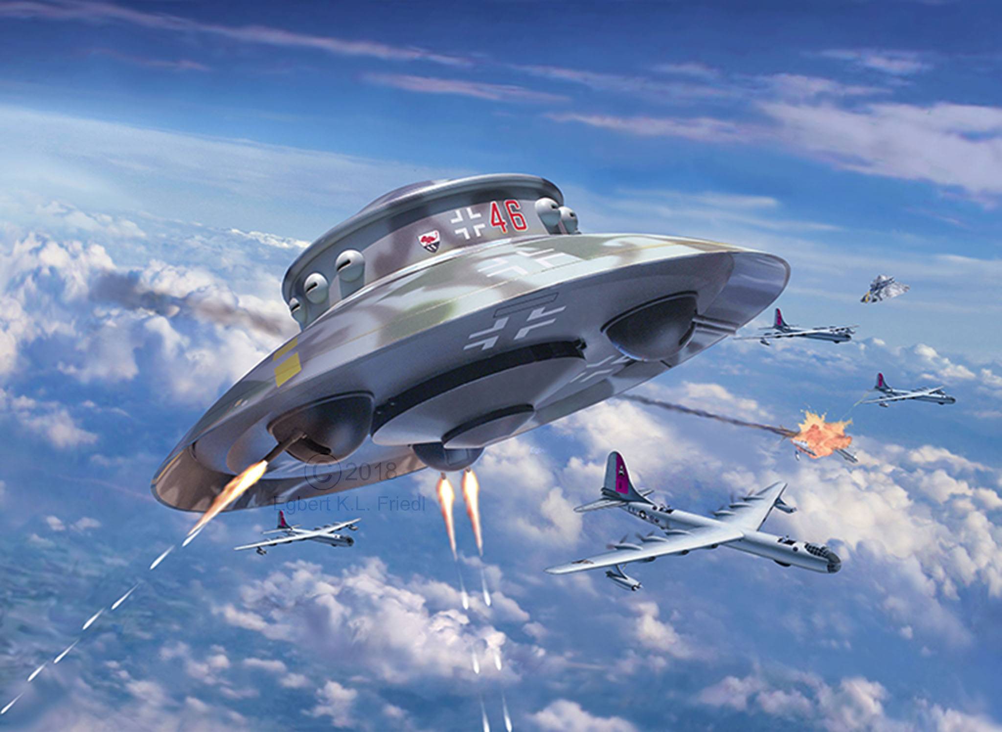 Flying Saucer Haunebu II – Image 6