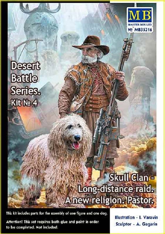 Desert Battle Series Kit №4. Skull Clan – Long-distance raid. A new religion. Pastor