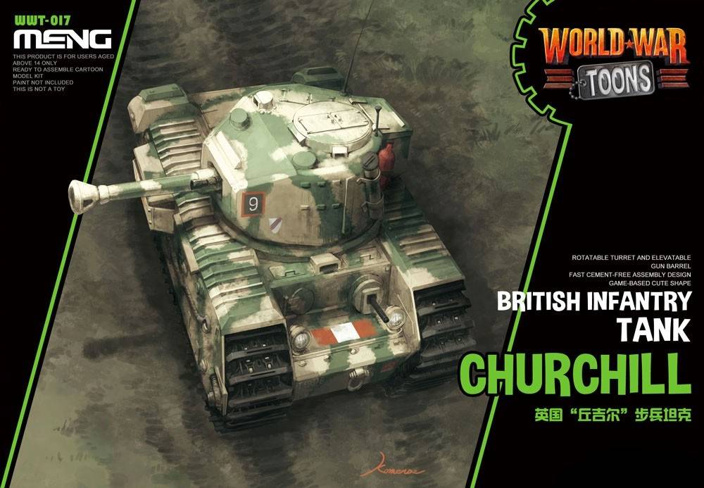 World War Toons British Infantry Tank Churchill